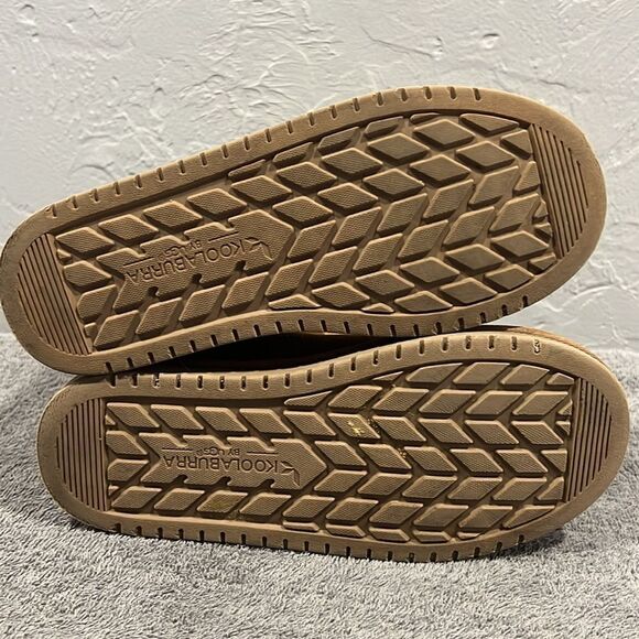 🔥🔥 Girls' Koolaburra by UGG Koola Star Sequin Mini Suede Boots tan/purple Sz 5 - Picture 8 of 11